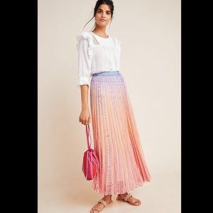 Anthropologie dawn maxi skirt